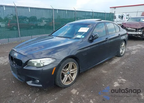 2015 BMW 535I xDrive из США, поврежденный, VIN WBA5B3C5XFD540236